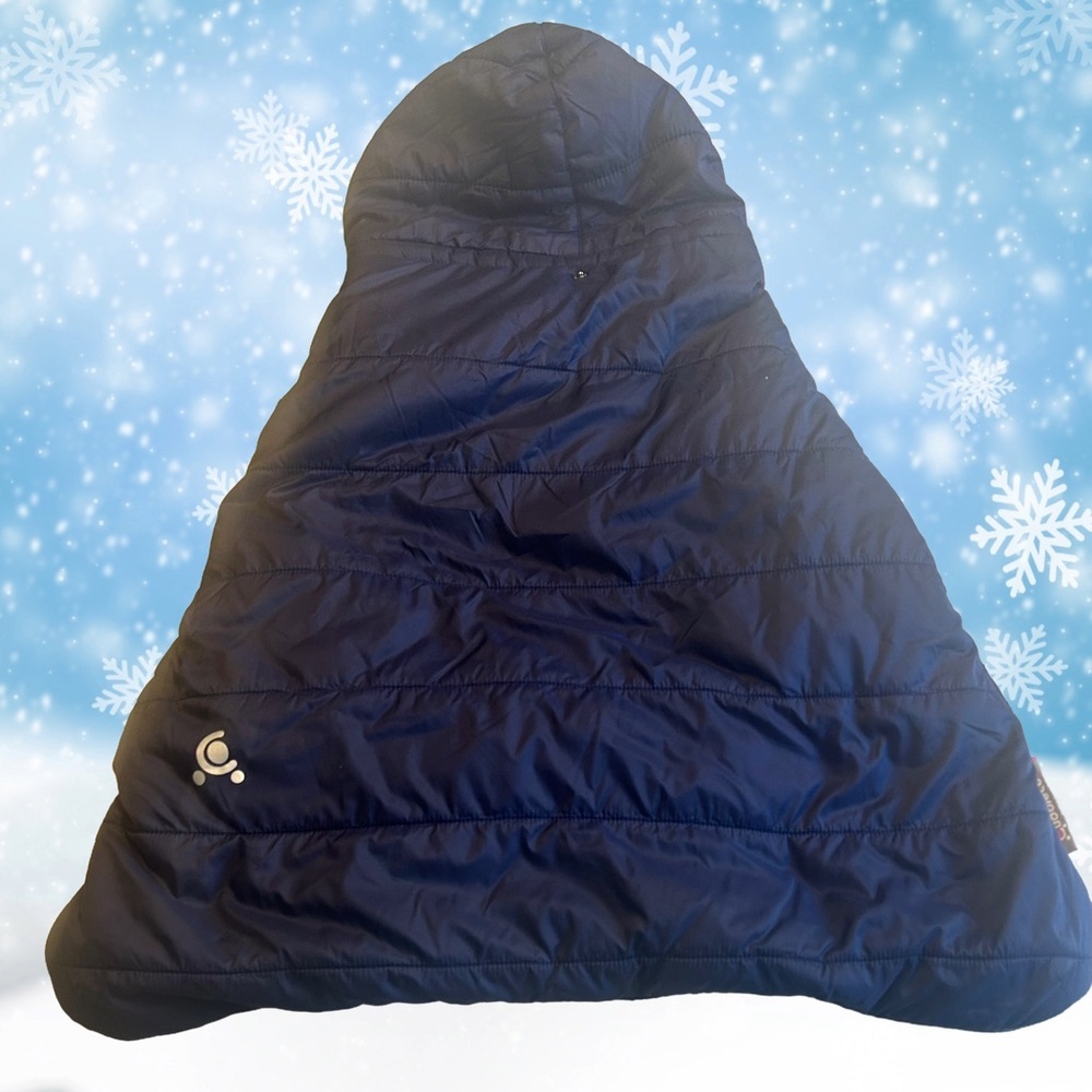 Stroller liner / baby footmuff in navy - Picture 7 of 7